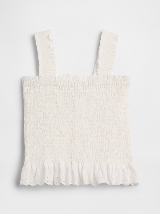 Image number 1 showing, Kids Smocked Peplum Top