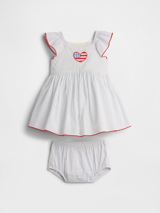 Image number 1 showing, Baby Americana Two-Piece Outfit Set