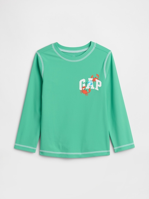 Image number 1 showing, babyGap Graphic Rash Guard