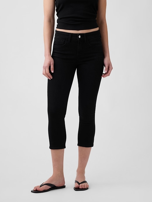 Image number 2 showing, Mid Rise Universal Capri Jeans