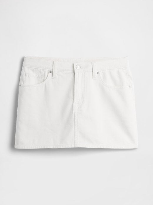 Image number 5 showing, Denim Mini Skort