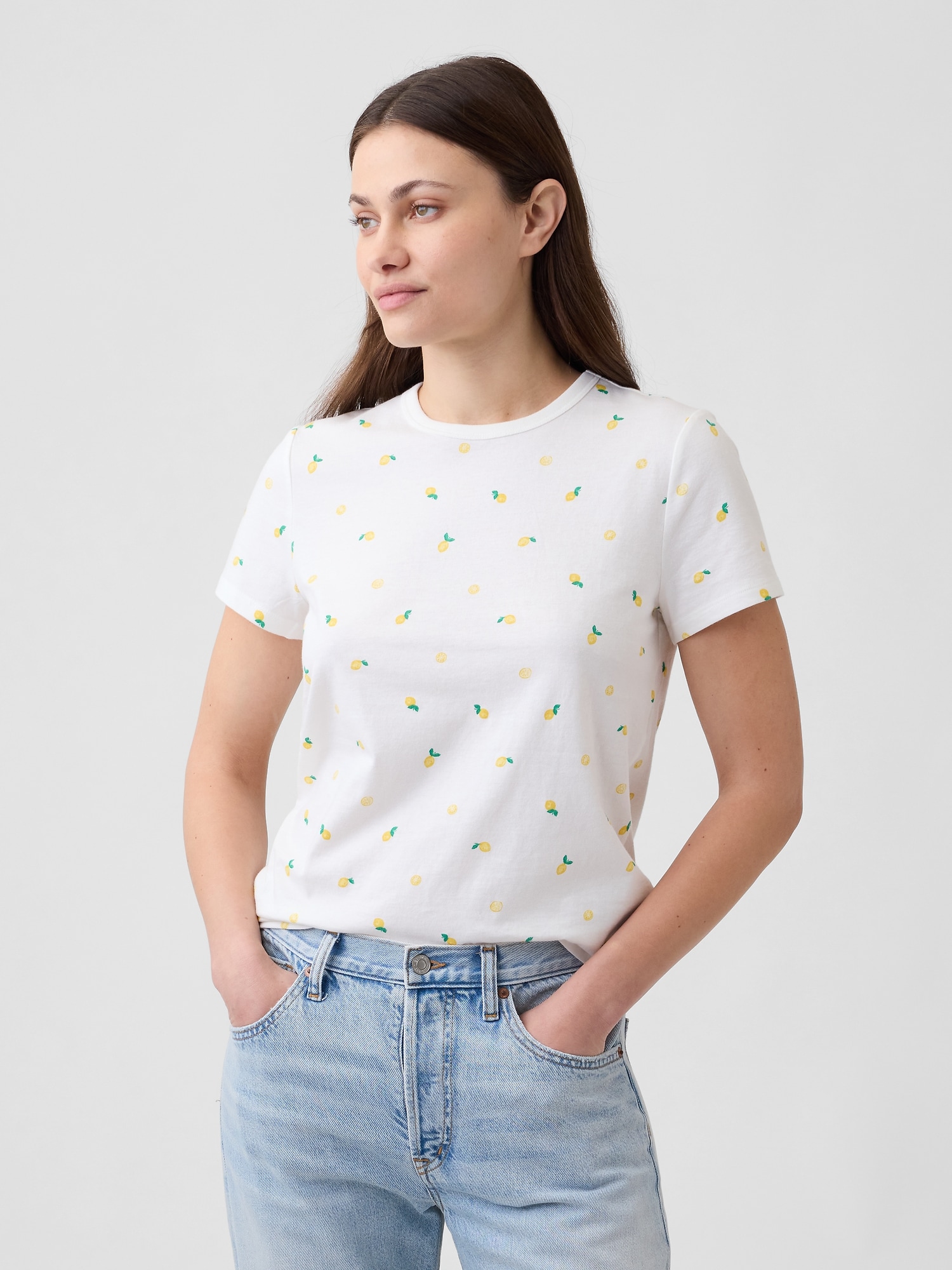 Favorite Print Crewneck T-Shirt