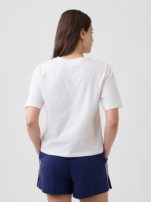 Image number 2 showing, Peanuts Oversized Gap Americana Logo T-Shirt