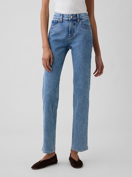 Image number 2 showing, Mid Rise '90s Straight Jeans