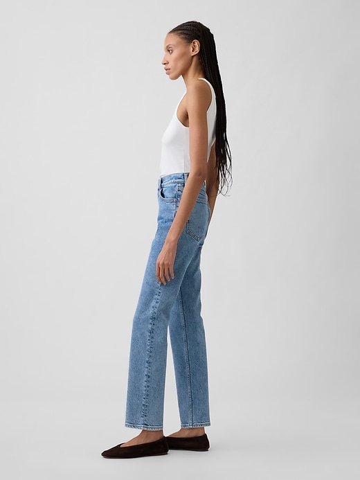 Image number 3 showing, Mid Rise '90s Straight Jeans