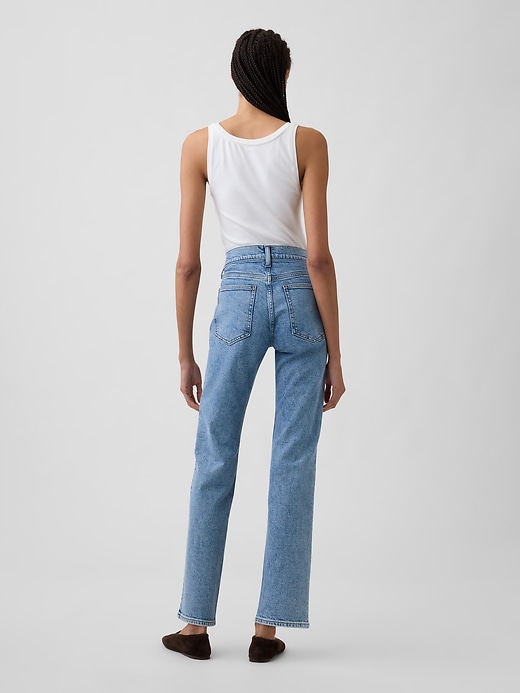 Image number 4 showing, Mid Rise '90s Straight Jeans