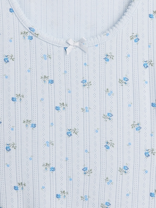 Image number 5 showing, Pointelle PJ Tank Top