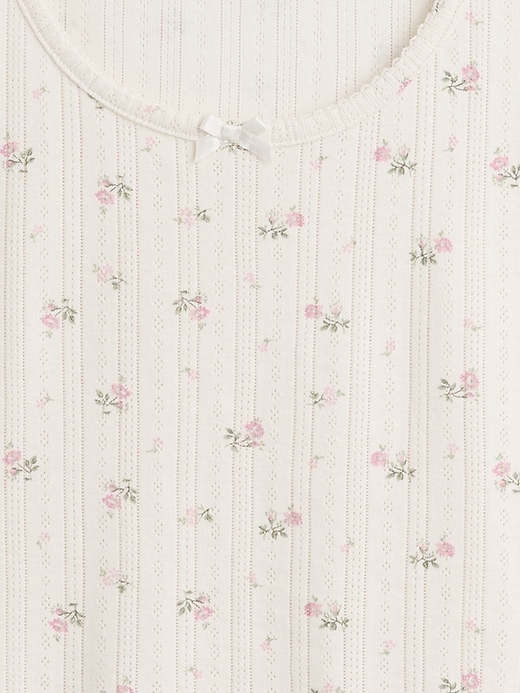 Image number 5 showing, Pointelle PJ Tank Top