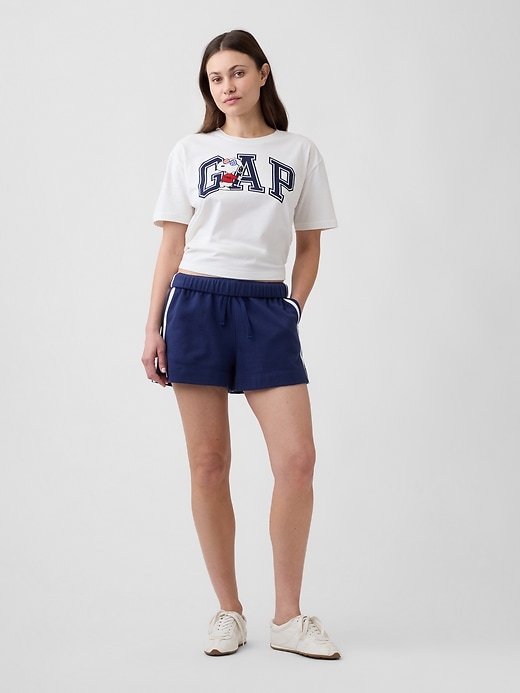 Image number 3 showing, Peanuts Oversized Gap Americana Logo T-Shirt