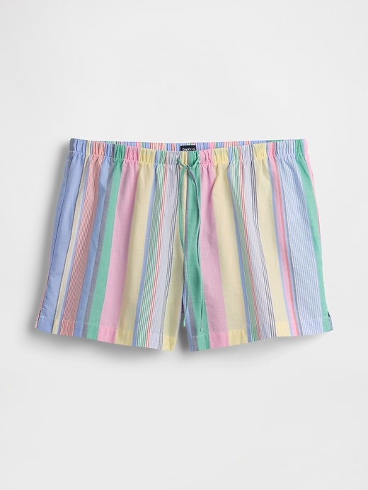 Image number 4 showing, Poplin PJ Shorts