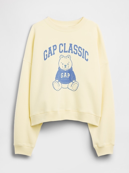Image number 5 showing, Oversized Gap Graphic Wedge Crewneck Sweatshirt