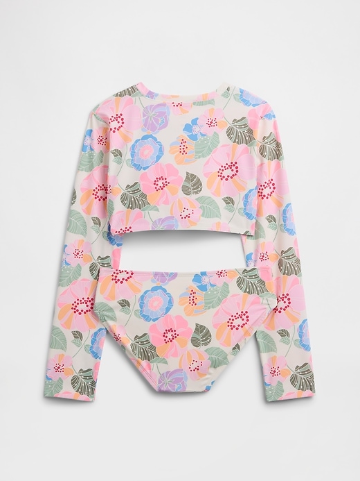 Image number 2 showing, Kids Swim Print Two-Piece