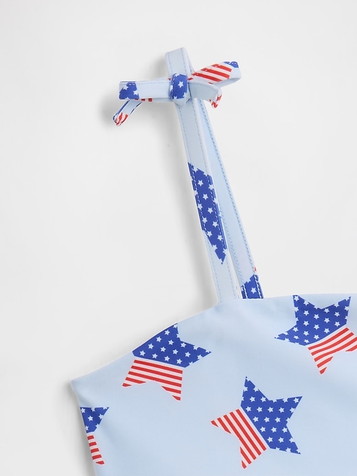 Image number 3 showing, Kids Swim Print Two-Piece