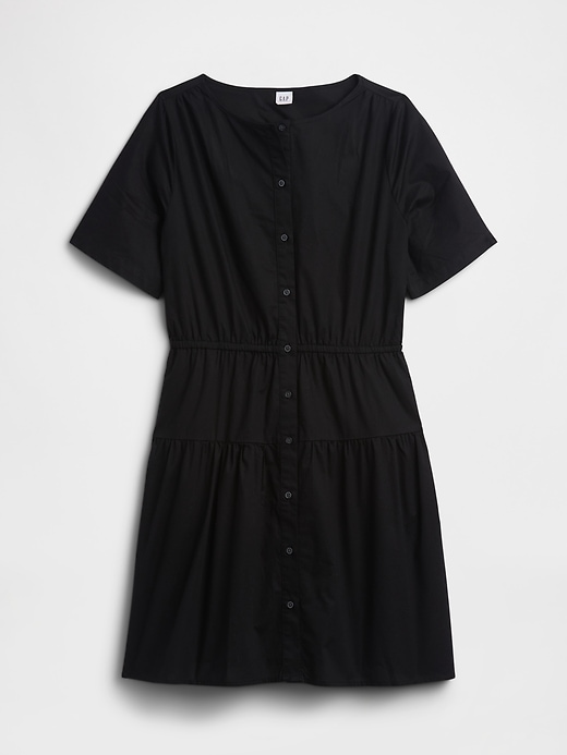 Image number 6 showing, Poplin Button-Up Mini Dress