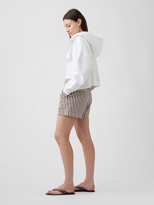 Image number 3 showing, 5" Mid Rise Downtown Khaki Shorts