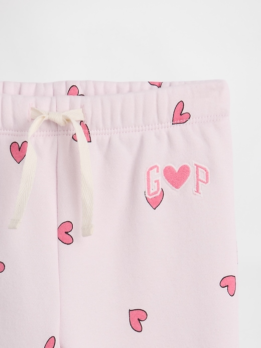 Image number 3 showing, babyGap Relaxed Pull-On Logo Joggers