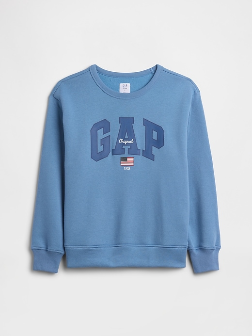 Image number 1 showing, Kids Relaxed Gap Logo Sweatshirt