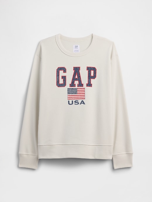Image number 1 showing, Kids Relaxed Gap Logo Sweatshirt