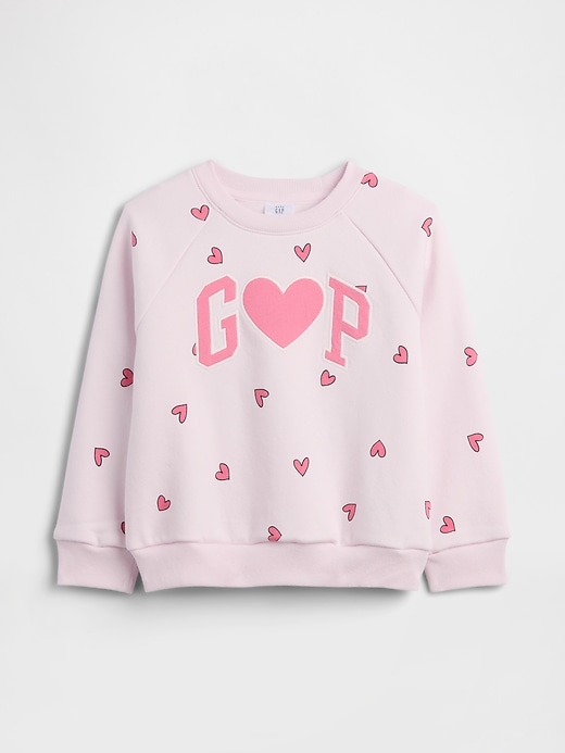 Image number 1 showing, babyGap Print Crewneck Sweatshirt