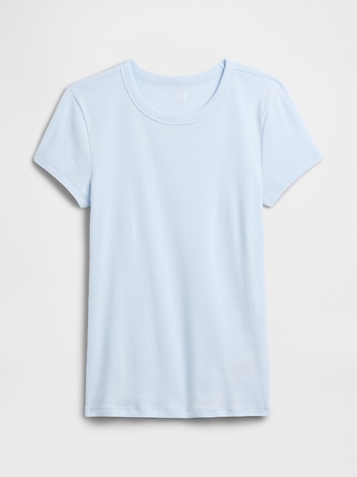 Image number 5 showing, Modern Ribbed Crewneck T-Shirt