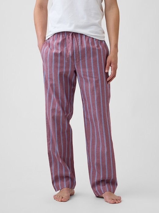 Image number 3 showing, Relaxed Poplin PJ Pants
