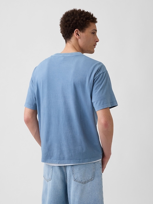 Image number 2 showing, Everyday Soft Boxy Gap Logo T-Shirt