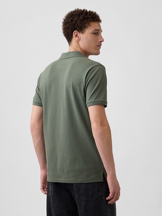 Image number 2 showing, Stretch Pique Polo Shirt