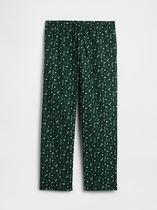 Image number 4 showing, Relaxed Poplin PJ Pants