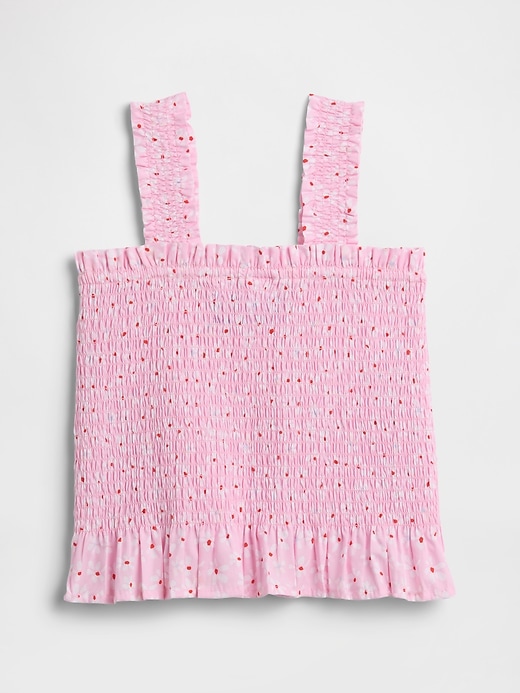 Image number 2 showing, Kids Smocked Peplum Top