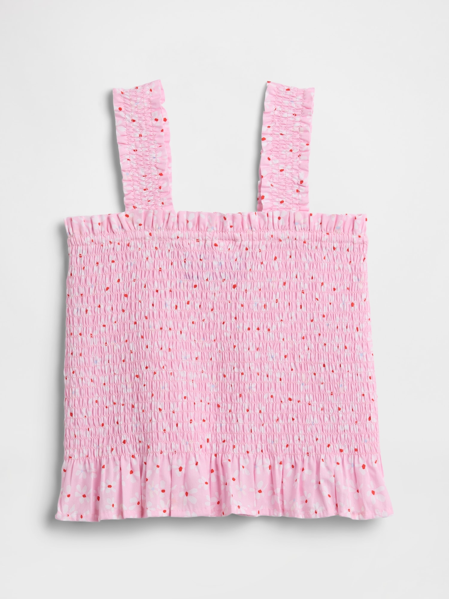 Image number 2 showing, Kids Smocked Peplum Top