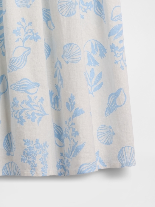 Image number 3 showing, Kids Linen-Blend Dress