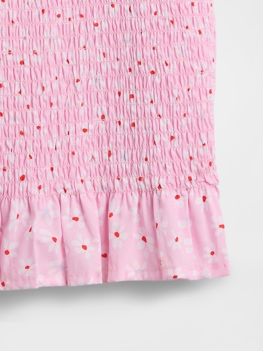 Image number 3 showing, Kids Smocked Peplum Top