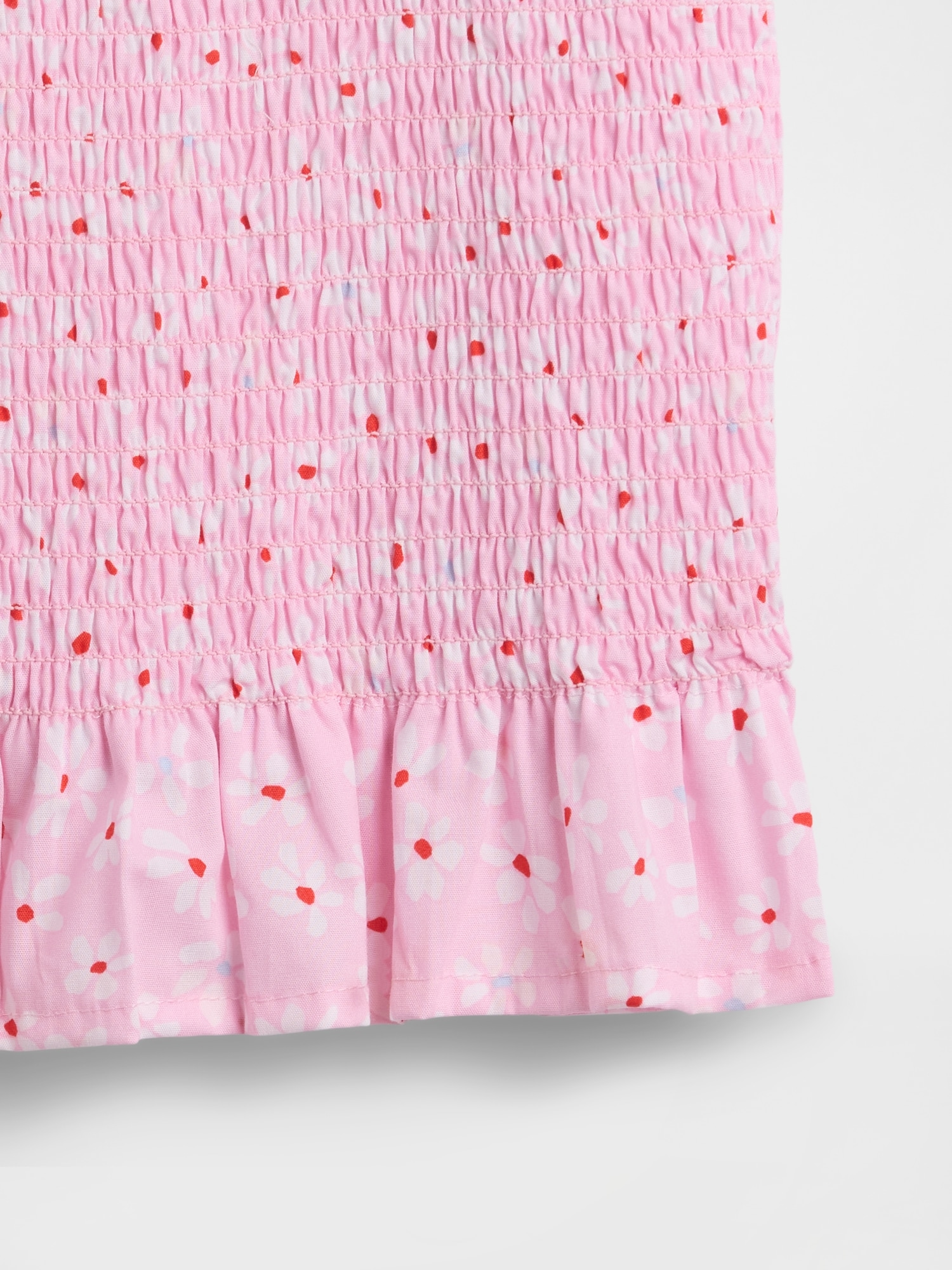 Image number 3 showing, Kids Smocked Peplum Top