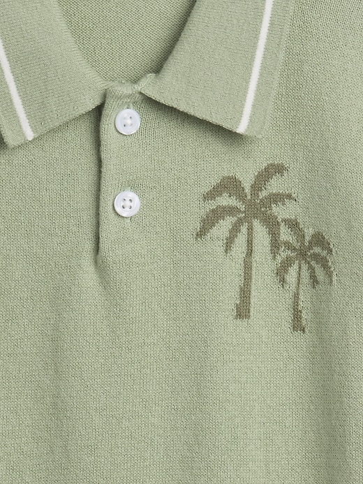 Image number 3 showing, babyGap Sweater Polo Shirt