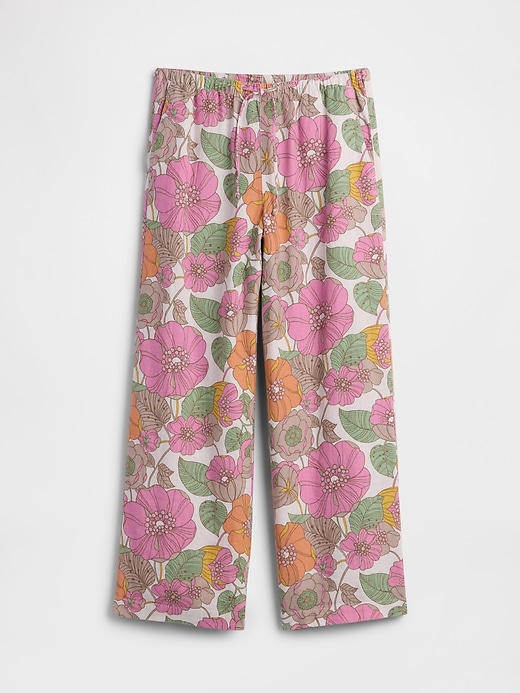 Image number 5 showing, Mid Rise Pull-On Wide-Leg Pants
