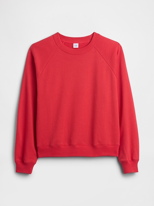 Image number 5 showing, Relaxed French Terry Crewneck Sweatshirt