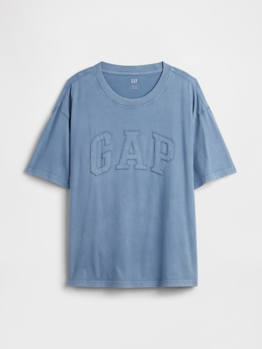 Image number 4 showing, Everyday Soft Boxy Gap Logo T-Shirt