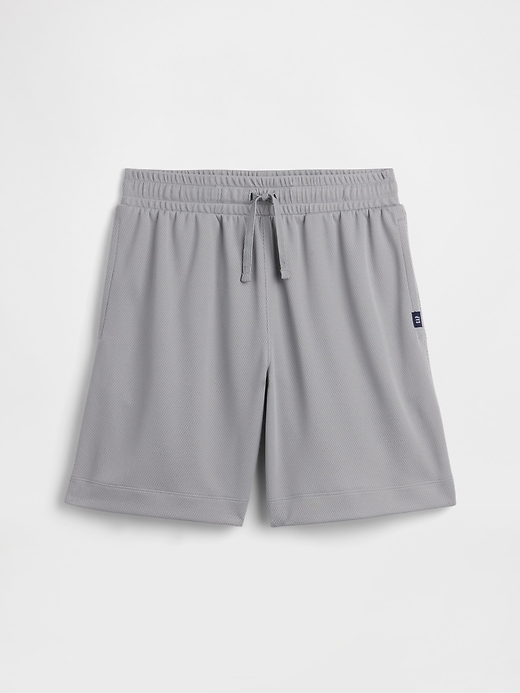 Image number 1 showing, Kids 100% Recycled Pull-On Mesh Shorts