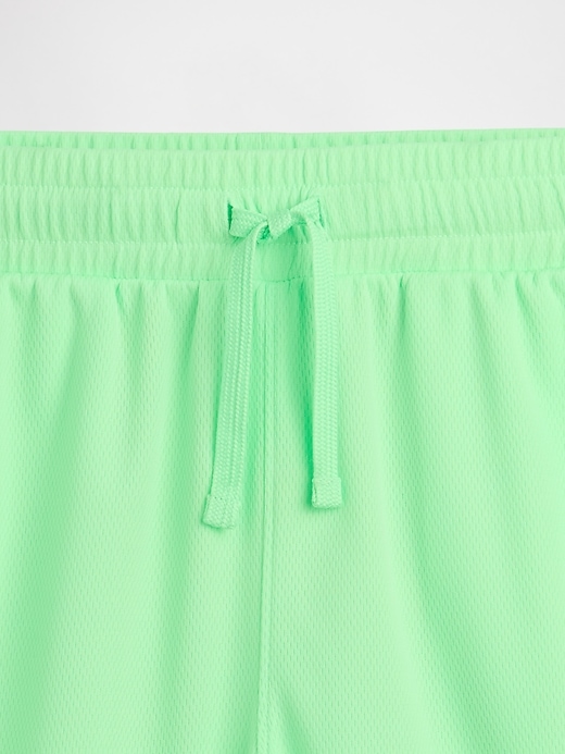 Image number 3 showing, Kids 100% Recycled Pull-On Mesh Shorts