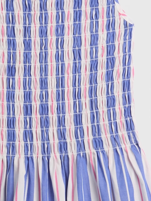Image number 3 showing, Kids Smocked Poplin Dress