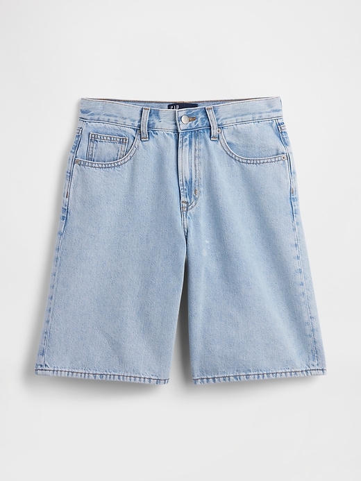 Image number 7 showing, 11" Low Slung SuperSoft Longline Denim Shorts