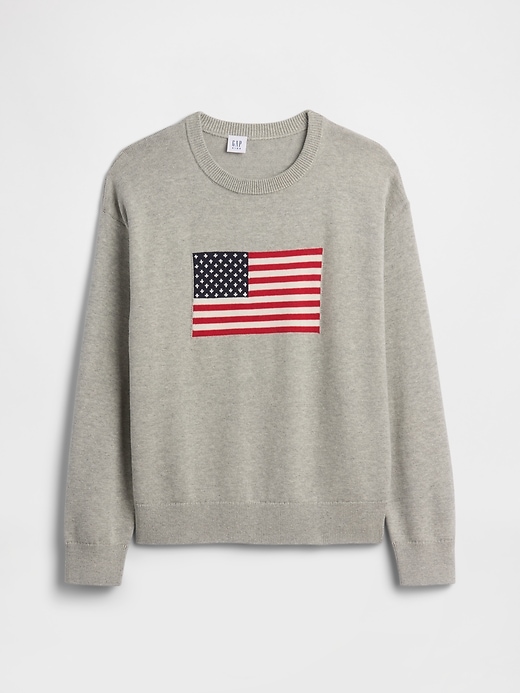 Image number 1 showing, Kids Relaxed Intarsia Sweater