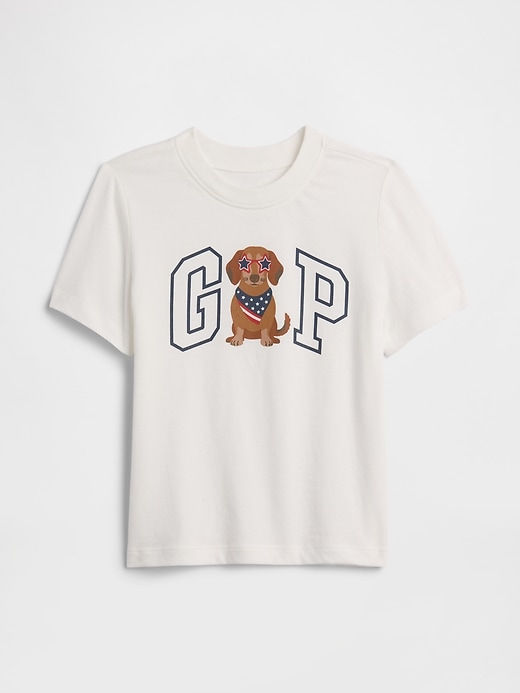 Image number 1 showing, babyGap Americana Logo T-Shirt
