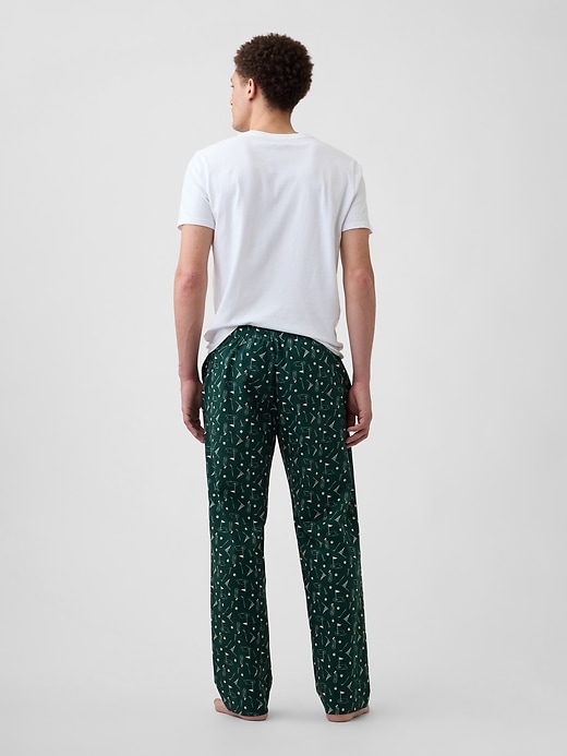 Image number 2 showing, Relaxed Poplin PJ Pants
