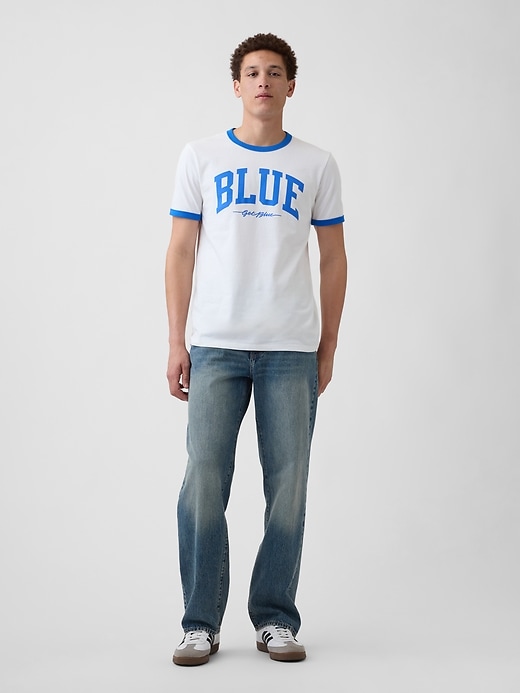 Image number 3 showing, Get Blue Ringer Graphic T-Shirt