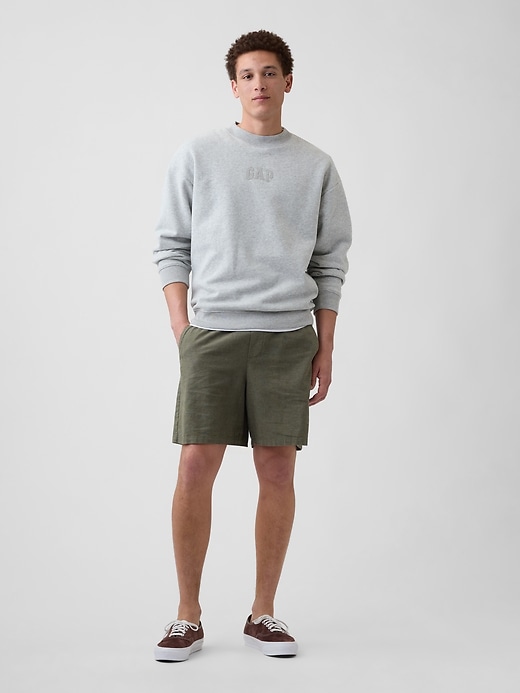 Image number 3 showing, Adult Relaxed Gap Mini-Logo Sweatshirt