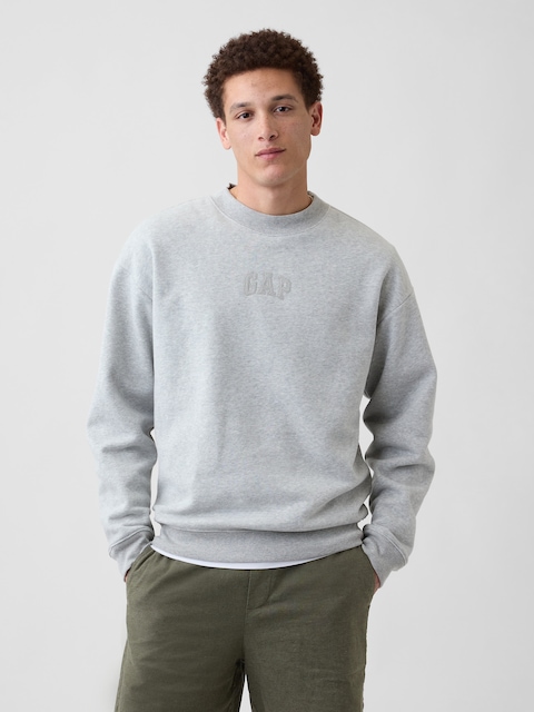 Adult Relaxed Gap Mini-Logo Sweatshirt