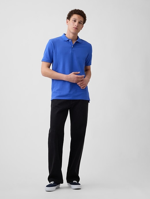 Image number 3 showing, Stretch Pique Polo Shirt
