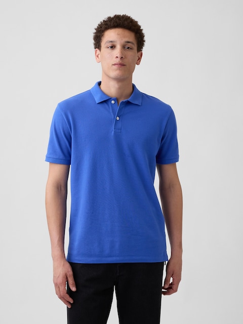 Stretch Pique Polo Shirt
