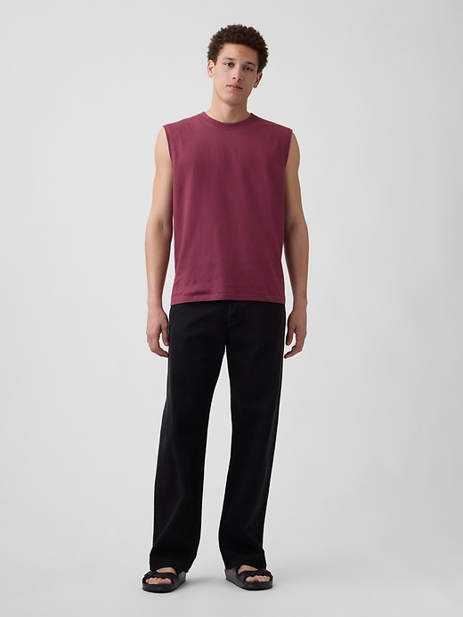 Image number 3 showing, Everyday Soft Relaxed Muscle Tank Top